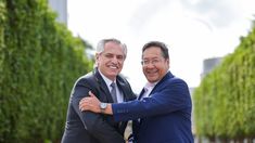 Alberto Fernández y Luis Arce inauguraron el primer electroducto entre Argentina y Bolivia.