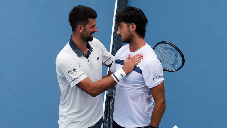 Thiago Tirante descolgó el póster y superó a la leyenda serbia en Cincinnati.