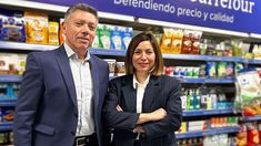 Néstor Sist y Candela Arias, la nueva codirección ejecutiva de Carrefour.