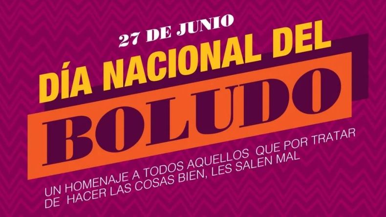El Día Nacional del Boludo genera mucha curiosidad en las redes sociales.
