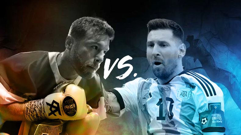 Un nuevo sitio web muestra cuántas probabilidades tienen Messi y Canelo de cruzarse.