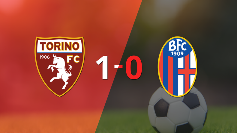 En su casa Torino derrotó a Bologna 1 a 0