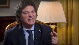 Javier MIlei le brindó una entrevista al periodista peruano Jaime Bayly.