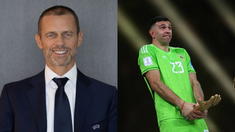 La contundente crítica del presidente de la UEFA al Dibu Martínez por su actitud en el Mundial. La contundente crítica del presidente de la UEFA al Dibu Martínez por su actitud en el Mundial.