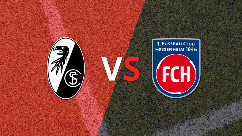 Friburgo y Heidenheim se reparten los puntos y empatan 1-1