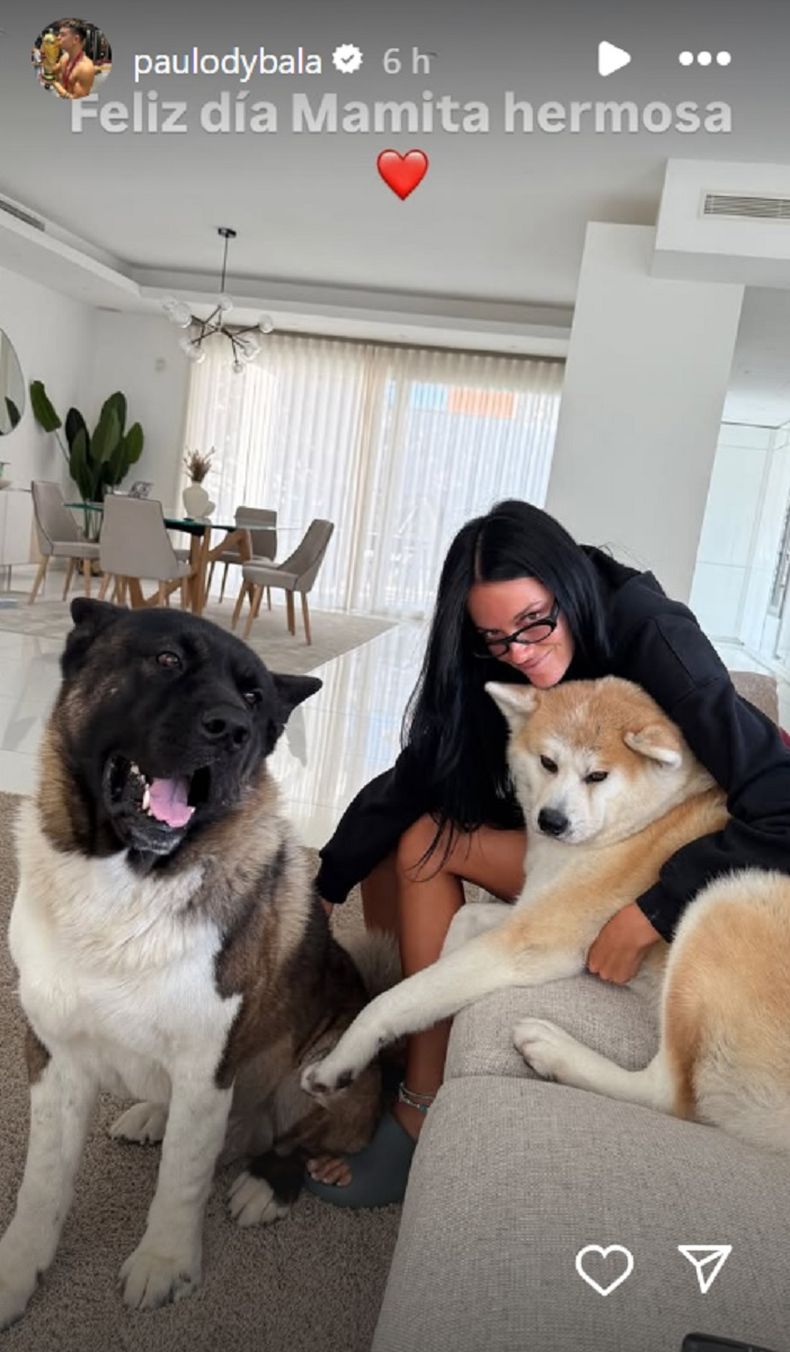 La cariñosa publicación de Dybala para Oriana. La cariñosa publicación de Dybala para Oriana.