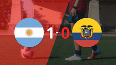 a argentina le alcanzo con un gol para derrotar a ecuador en el monumental a argentina le alcanzo con un gol para derrotar a ecuador en el monumental