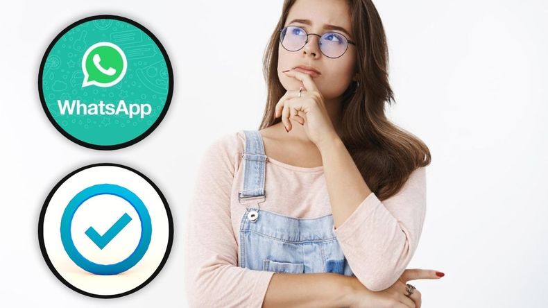 Sorpresa: qué significado tiene la nueva tilde azul en WhatsApp.