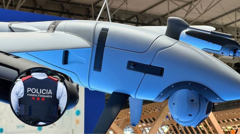 Este equipo presentaron un dron único equipado con sistemas de inteligencia artificial para mejorar su autonomía.