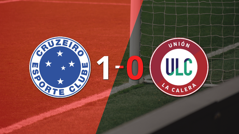 Cruzeiro le ganó a U. La Calera por 1 a 0