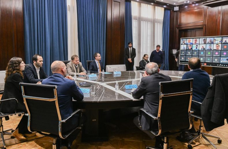 La reunión del Gobierno con las empresas lácteas.
