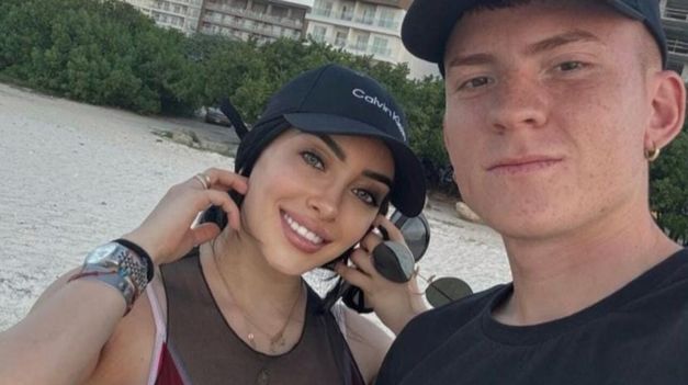 La declaración de amor de Valentín Barco a su novia Yaz Jaureguy
