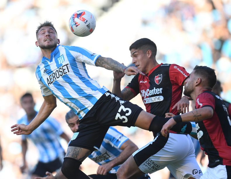 Racing empató con Newells este domingo en el Cilindro de Avellaneda.