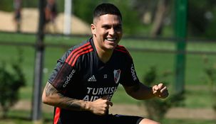 Juanfer Quintero volvió a sentir dolor en el isquiotibial izquierdo.