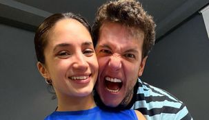 Alex Caniggia y Melody Luz se mostraron muy felices con la noticia.