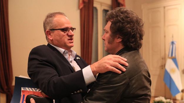 Javier Milei recibió al embajador de Israel en Casa Rosada
