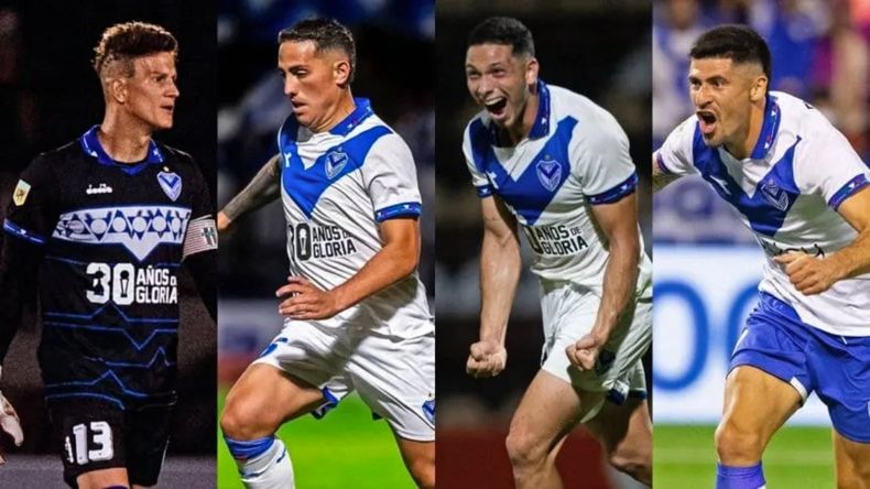 Sosa, Cufré, Osorio y Florentín, los cuatro futbolistas denunciados.