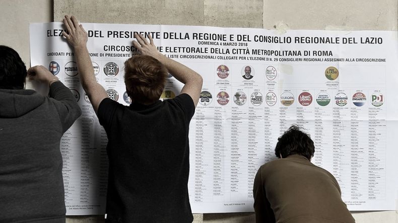 Las elecciones en Italia con participación de la comunidad en Argentina fueron el último domingo.