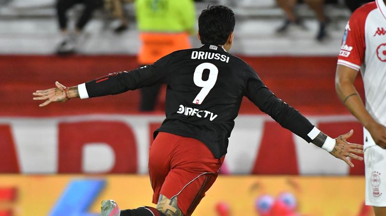Driussi hizo el gol y fue reemplazado en el entretiempo.