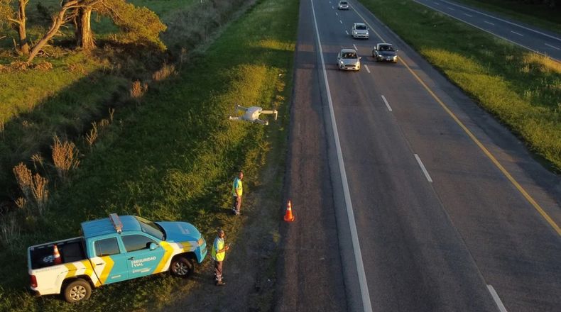 Habrá drones a lo largo de la ruta 2.