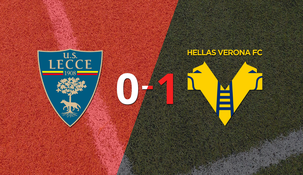 hellas verona se impuso con lo justo ante lecce