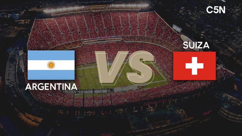 Argentina y Suiza se enfrentan en Kansas City.