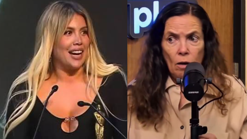 Sandra Mihanovich volvió a encender la pólemica sobre el premio que APTRA le entregó a Wanda Nara.