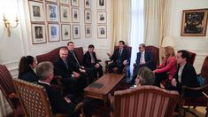 Wado de Pedro se reúne con gobernadores y directivos de empresas estadounidenses.