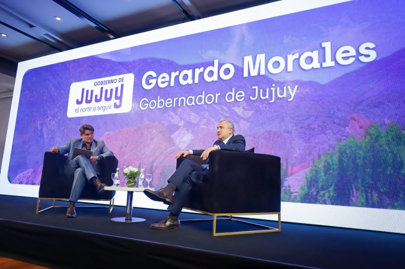 Gerardo Morales presentó el régimen de promoción de inversiones de Jujuy.