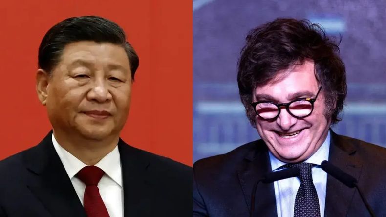 Xi Jinping felicitó a Milei.