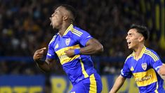 Advíncula, el autor del primer gol de Boca. Advíncula, el autor del primer gol de Boca.