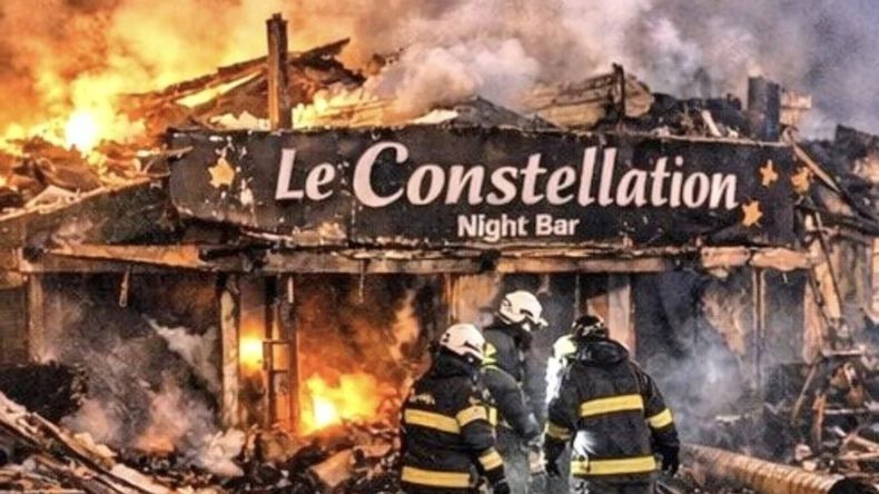 El incendio en el bar de Suiza se cobró 40 vidas.