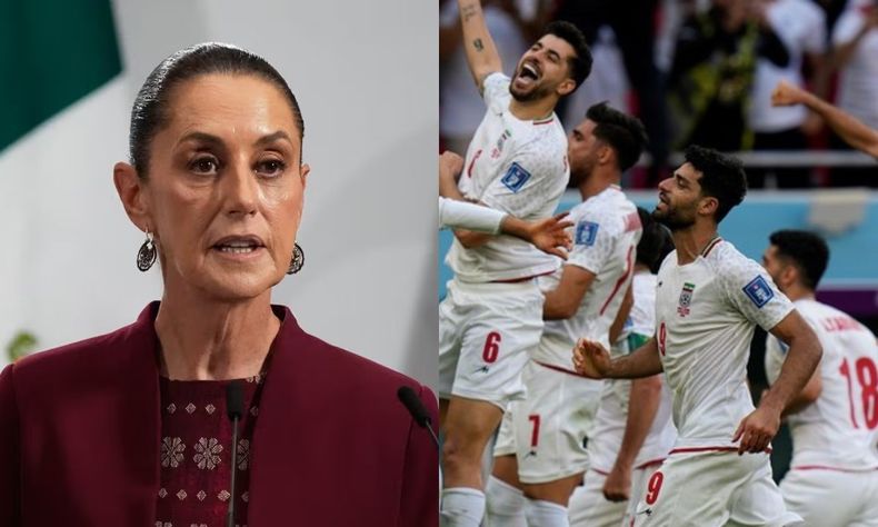 Claudia Sheinbaum se refirió al plantel de Irán.