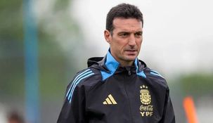 Lionel Scaloni, DT de la Selección argentina.