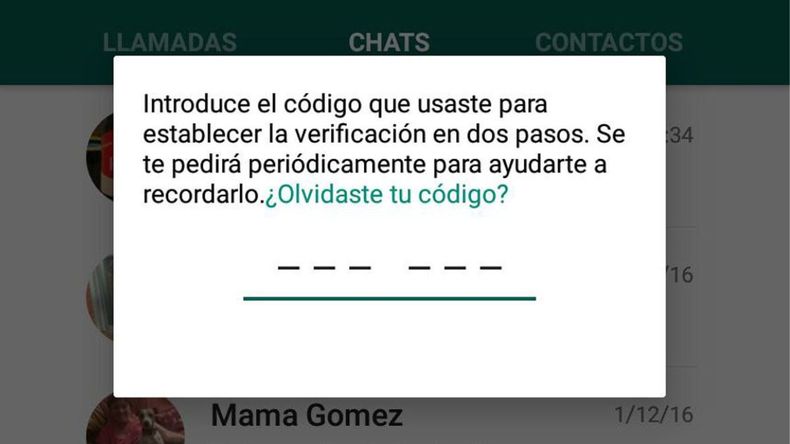 Antes de agregar el correo electrónico, los usuarios deben realizar la verificación en dos pasos, según las indicaciones del sitio oficial de WhatsApp.