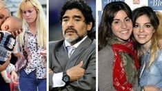 Maradona: entre Buenos Aires y Dubai; un hijo; dos mujeres; la Dalma y la Gianinna Maradona: entre Buenos Aires y Dubai; un hijo; dos mujeres; la Dalma y la Gianinna