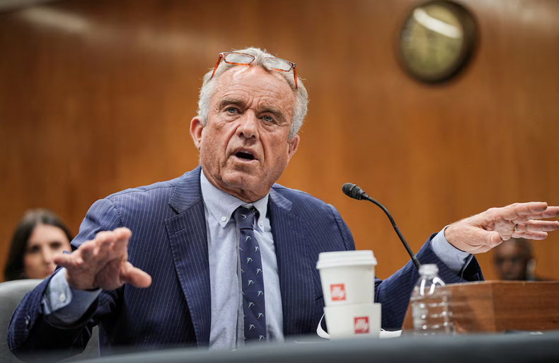 El secretario de salud de Estados Unidos, Robert F. Kennedy Jr.