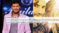 Marcelo Tinelli salió a bancar a la pareja de la China Suárez y David Bisbal por Twitter Marcelo Tinelli salió a bancar a la pareja de la China Suárez y David Bisbal por Twitter
