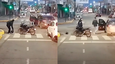 Estos conductores se metieron en una pelea en Neuquén que se viralizó. Estos conductores se metieron en una pelea en Neuquén que se viralizó.
