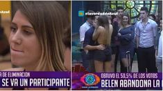 Belén es la nueva expulsada de Gran Hermano: obtuvo el 50,5 por ciento de los votos Belén es la nueva expulsada de Gran Hermano: obtuvo el 50,5 por ciento de los votos