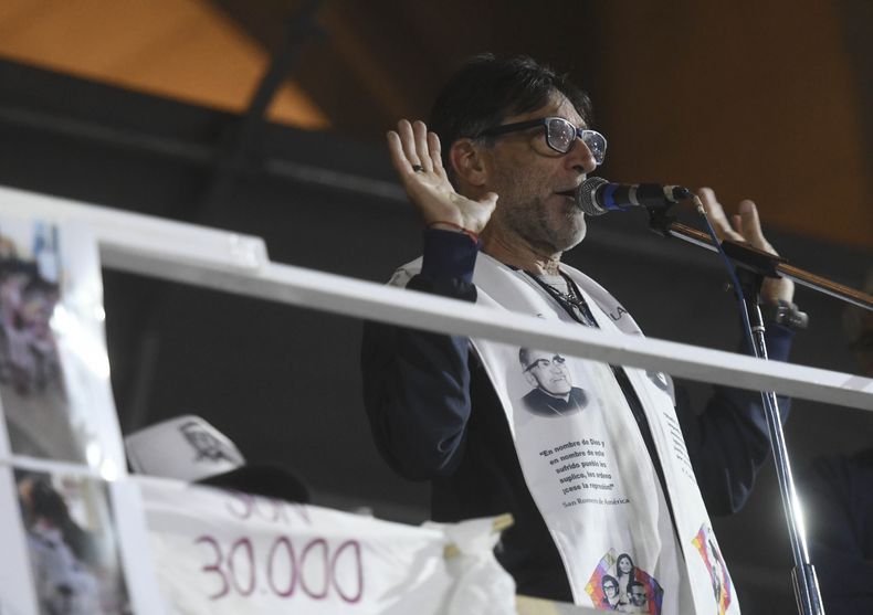 Olveira finalizó ayuno en Tribunales.&nbsp;
