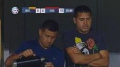El hermano y mano derecha de Román vivió un mal momento a la salida de la cancha. El hermano y mano derecha de Román vivió un mal momento a la salida de la cancha.