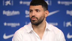 Agüero se enojó por el penal contra Independiente.