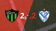 por penales, san martin (sj) elimino a velez por penales, san martin (sj) elimino a velez