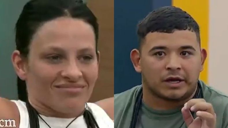 Chiara y Brian se enfrentaron luego del cuestionamiento sobre su relación con Jenifer.