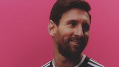 Lionel Messi fue modelo de la presentación. Lionel Messi fue modelo de la presentación.