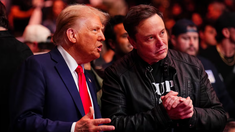 Donald Trumo junto a Elon Musk. Donald Trumo junto a Elon Musk.