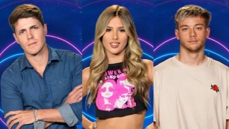 Marcos, Julieta y Nacho se disputan el Gran Hermano 2022.