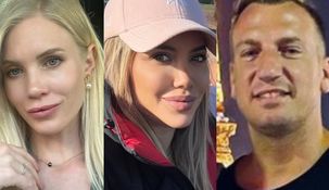 Wanda y su exmarido se fueron a almorzar después de la audiencia de divorcio en Italia. Wanda y su exmarido se fueron a almorzar después de la audiencia de divorcio en Italia.