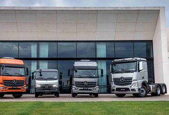 La gama completa renovada de Mercedes-Benz Camiones y Buses.